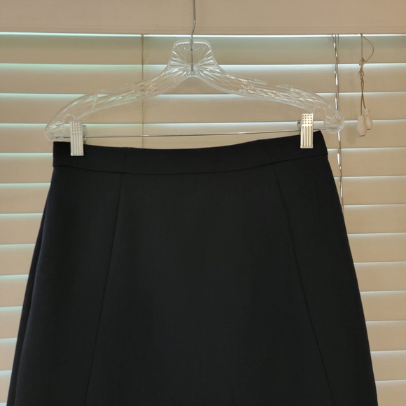 Banana Republic Double Weave Slit Mini Skirt Size 6 Blue 526705 NWOT NEW $80 - Picture 4 of 8